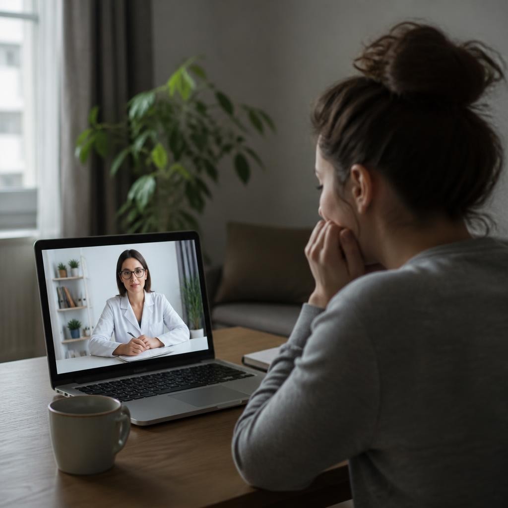 Como funciona a avaliação psiquiátrica remota para depressão?