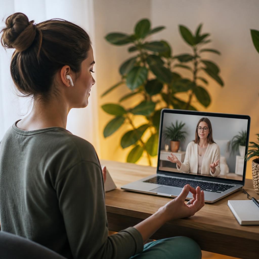 Quais cuidados psicológicos online são eficazes para controle do estresse?